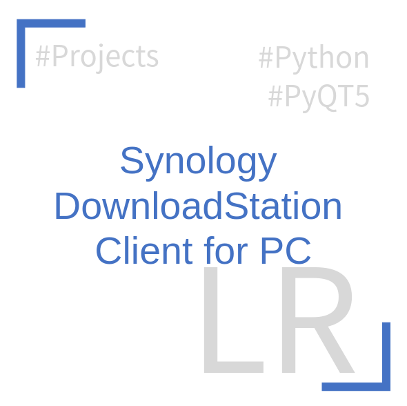 Synology DownloadStation 클라이언트