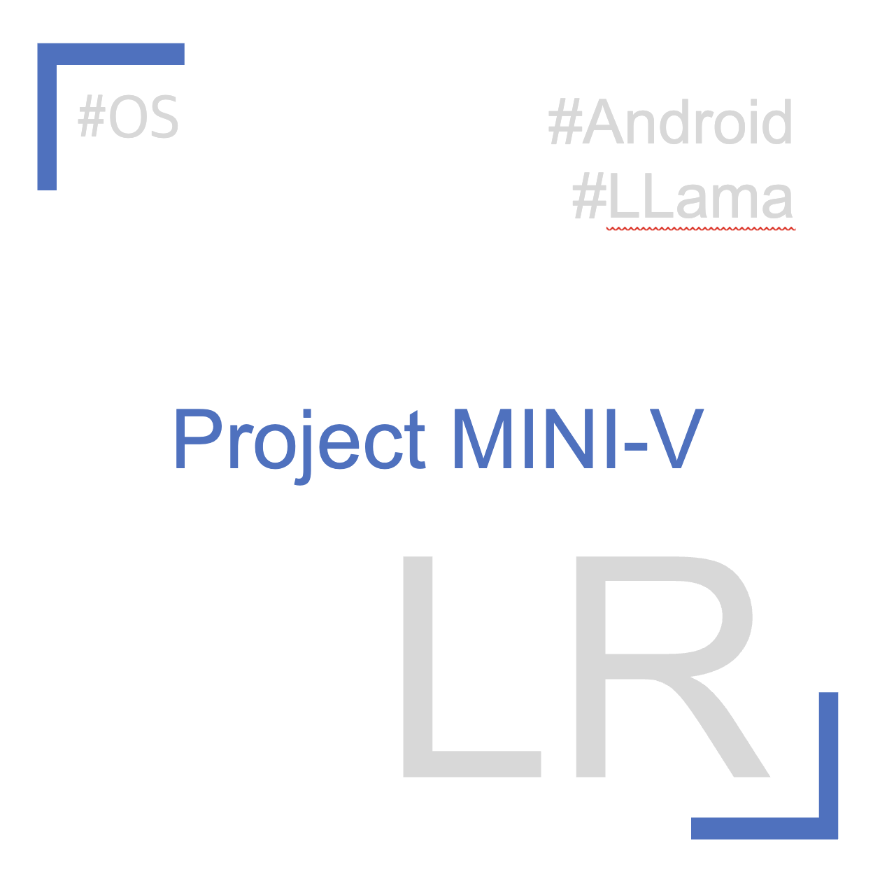 Project MINI-V: Intro